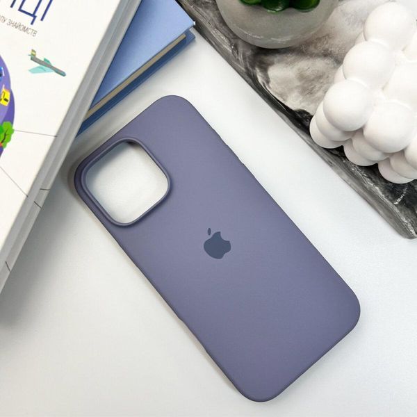 Силиконовый чехол для iPhone 16 Pro Lavender Grey 666-01205 фото