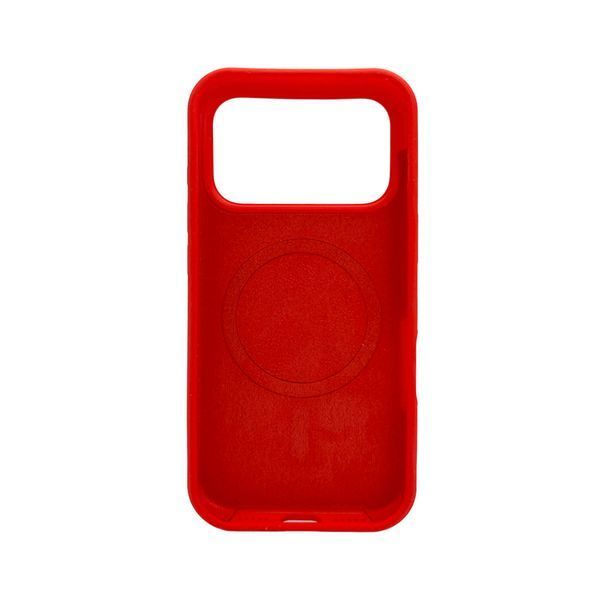 Чохол для смартфона Silicone Case Magnetic для Apple iPhone 17 Pro Red 666-04144 фото