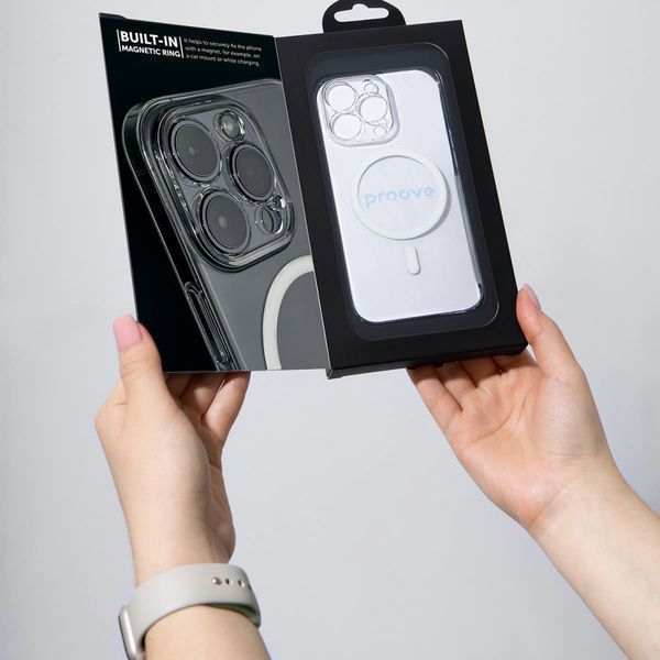 Чехол Proove Crystal Case with Magnetic Ring iPhone 14 Pro Max Ttransparent 656-04453 фото
