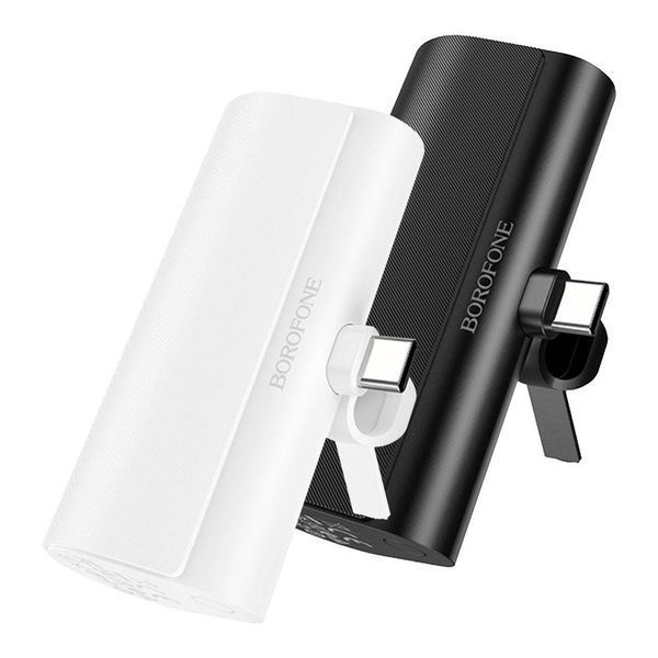 Power Bank Borofone BJ35 Pocket Type-C 5000mAh Білий 656-01410 фото