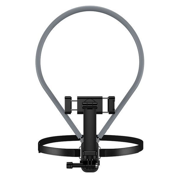 Крепление для телефона на шею HOCO K30 Campo neck-hanging holder Black Gray 6942007664639 фото