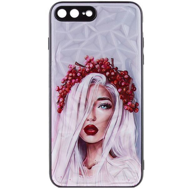 TPU+PC чохол Prisma Ladies для Apple iPhone 7 plus / 8 plus (5.5") Ukrainian Girl 208-06057 фото