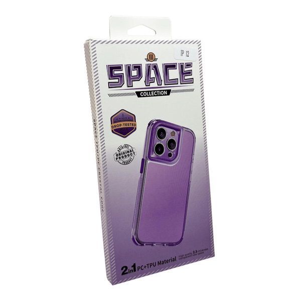 Противоударный чехол для смартфона Space III для iPhone 12 Purple 666-01661 фото