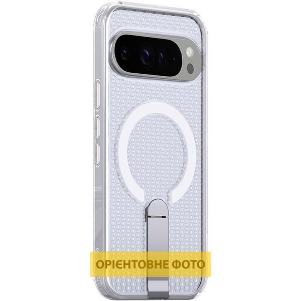 Чохол TPU Breeze with MagSafe stand для Google Pixel 9 Pro XL / 10 Pro XL Transparent 777-08734 фото