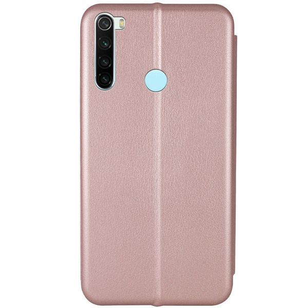 Шкіряний чохол-книжка Classy для Xiaomi Redmi Note 8T Rose Gold 777-06023 фото