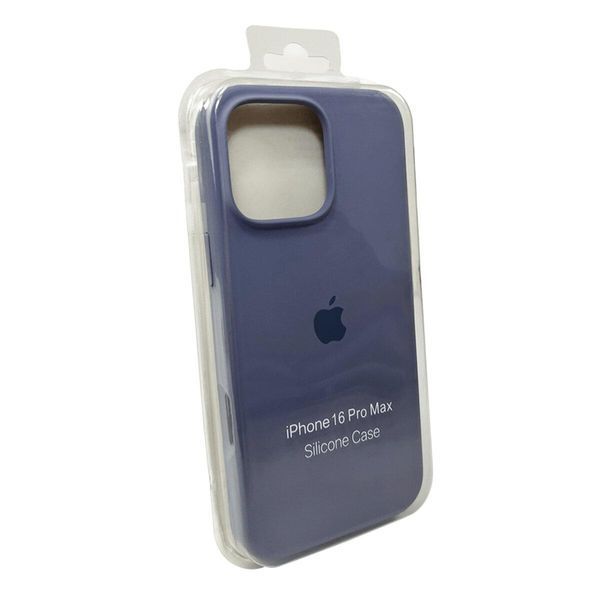 Силиконовый чехол для iPhone 16 Pro Lavender Grey 666-01205 фото