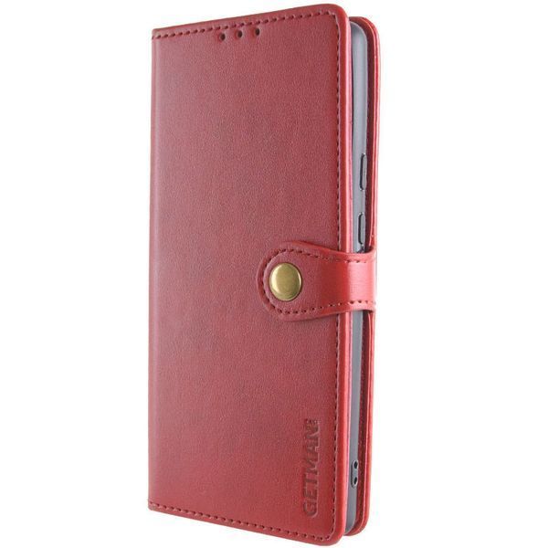 Шкіряний чохол-книжка GETMAN Gallant (PU) для Samsung Galaxy A52 4G / A52 5G / A52s Red 777-06530 фото