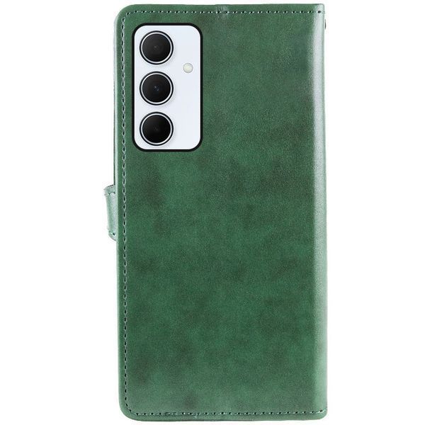 Шкіряний чохол-книжка GETMAN Gallant (PU) для Samsung Galaxy S24 Green 777-06280 фото