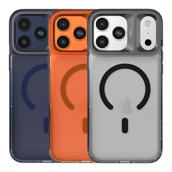 Чохол Kajsa Trans-Shield with MagSafe для iPhone 17 Pro Black Smoke B-Ring 2020000509240 фото