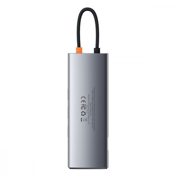 USB-Хаб Baseus Metal Gleam Series 9-in-1 Type-C Gray CAHUB-CU0G фото