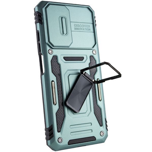 Ударостійкий чохол Camshield Army Ring для Xiaomi Redmi 9A Light Green 777-05114 фото
