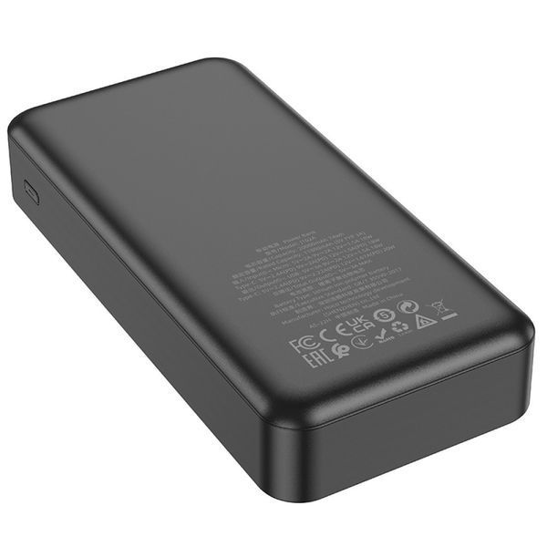 Портативний акумулятор Hoco J102A Cool figure 20000mAh PD20W+QC3.0 Чорний 216-00086 фото