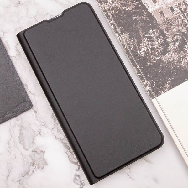 Кожаный чехол-книжка GETMAN Elegant для Google Pixel 7a Черный 555-01499 фото