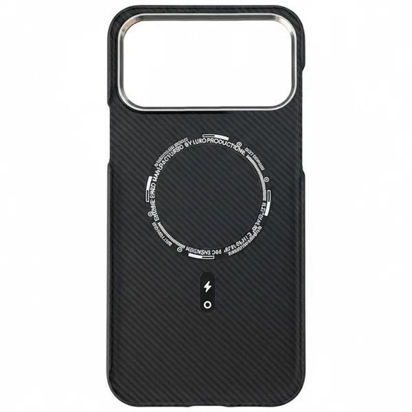 Чохол PC PITAKA with MagSafe для Apple iPhone 17 Pro Max (6.9") Black 656-08399 фото
