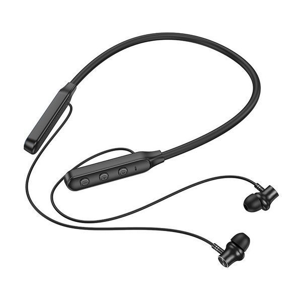 Беспроводные спортивные наушники HOCO ES74 Refinado neck-mounted BT earphones Black 6942007648103 фото