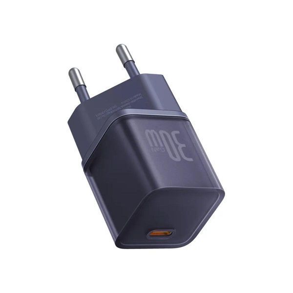 Мережевий зарядний пристрій Baseus GaN5 Fast Charger(mini) 1C 30W EU Purple 656-01286 фото