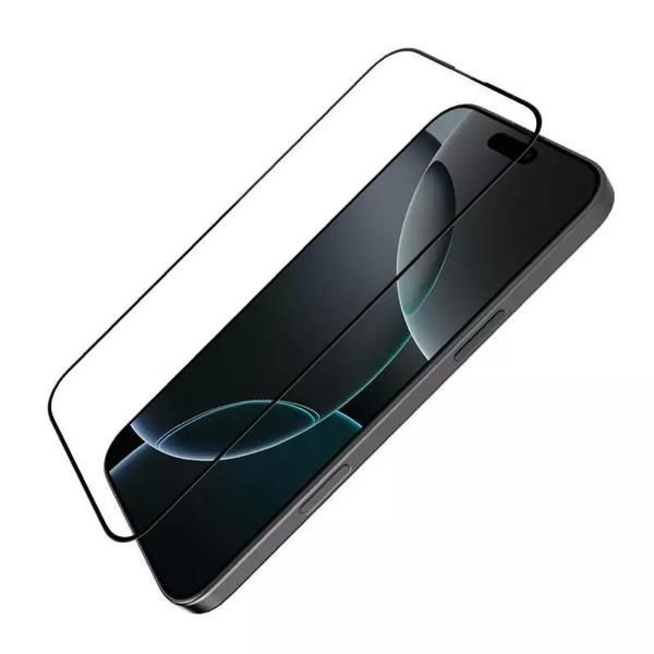 Защитное стекло Nillkin (CP+ max 3D) (full glue) для Apple iPhone 16 Pro (6.3") 777-08501 фото