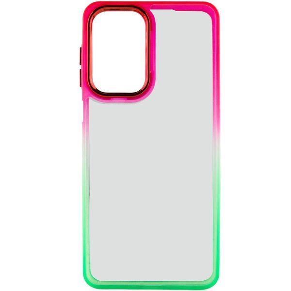 Чохол TPU+PC Fresh sip series для Realme C67 4G Салатовий / Рожевий 777-06580 фото