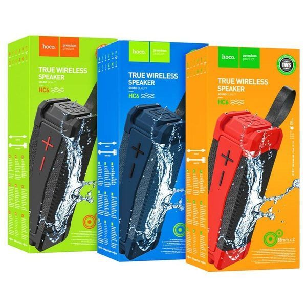 Портативная колонка HOCO HC6 Magic sports BT speaker Black 656-01689 фото