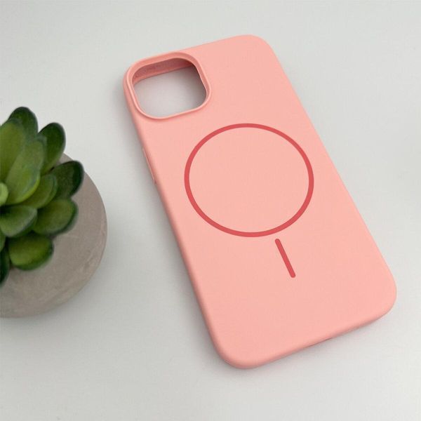 Чохол для смартфона Silicone Case Magnetic для Apple iPhone 13 Pro Max Pink 666-03799 фото