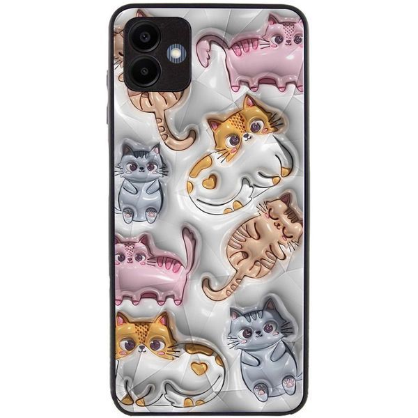 Чохол TPU+PC Prisma Fluffie для Samsung Galaxy A06 Kittens 777-04242 фото