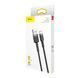 Дата кабель Baseus Cafule USB to MicroUSB Cable 2.4A (1m) (CAMKLF-B) Серый / Черный ILSO-00000034278-1 фото 5