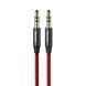 Кабель AUX Baseus Yiven M30 (1m) Red/Black CAM30-B91 фото 1