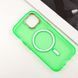 Чохол TPU+PC Lily with MagSafe для Apple iPhone 14 (6.1") Neon Green 214-03608 фото 4