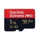 Карта памяти microSDXC (UHS-1 U3) SanDisk Extreme Pro A2 1TB class 10 V30 (R200MB/s,W140MB/s) (adapter) SDSQXCD-1T00-GN6MA фото 1
