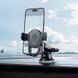 Автотримач для телефона HOCO H5 Integrity one-key car holder (Спрямовуваності console) Black 6931474790934 фото 7