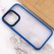 TPU+PC чехол Metal Buttons для Apple iPhone 12 Pro / 12 (6.1") Голубой 777-08356 фото 4
