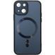 Чохол TPU+Glass Sapphire Midnight with MagSafe для Apple iPhone 14 (6.1") Black 656-08597 фото 1
