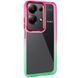 Чохол TPU+PC Fresh sip series для Xiaomi Redmi Note 13 Pro 4G / Poco M6 Pro 4G / Note 14S Салатовий / Рожевий 777-06630 фото 1