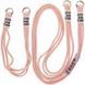 Чехол TPU two straps California для iPhone 13 Pro Max Pink Sand 208-05677 фото 5