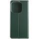 Кожаный чехол-книжка GETMAN Elegant для Tecno Spark Go 2023 Зелёный 555-01549 фото 5