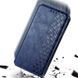 Шкіряний чохол-книжка GETMAN Cubic для Samsung Galaxy A51 Синій 555-01953 фото 5