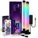 Настольная LED лампа RGB 5V Panel 2 Single side Bluetooth dual pack USB with app Black 656-03689 фото 1