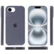 Чехол Silicone Case Full Protective для Apple iPhone 16e\17e (6.1") Lavender Gray 555-04080 фото 4
