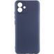 Чохол TPU GETMAN Liquid Silk Full Camera для Samsung Galaxy A07 Midnight Blue 555-02427 фото 1