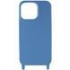 Чехол TPU two straps California для iPhone 12 Pro / 12 Cosmos blue 208-05627 фото 2