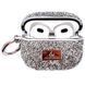 TPU чехол Bling World Rock Diamond для наушников AirPods 3 Серебряный 203-00300 фото 2