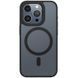 TPU+PC чехол Blueo Skin Friendly Frosted with MagSafe для Apple iPhone 13 Pro Max (6.7") Black 777-07908 фото 1