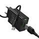 МЗП Hoco CS92A Leader QC3.0 18W (1USB-A) + кабель USB to Type-C Black ILSO-00000081879-1 фото 5