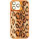 Чохол TPU+PC Wild Leopard with MagSafe and Lens для Apple iPhone 15 Pro Max (6.7") Orange 656-08249 фото 1