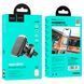 Тримач для мобільного HOCO CA106 Air outlet magnetic car holder Black Metal Gray 656-00474 фото 7