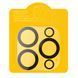 Захисне скло на камеру Hoco 3D all-inclusive night shooting circle lens для iPhone 12 204-00282 фото 1