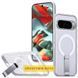 Чохол TPU Breeze with MagSafe stand для Google Pixel 9 Pro XL / 10 Pro XL Transparent 777-08734 фото 1