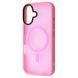 Чехол WAVE Matte Insane Case with Magnetic Ring для iPhone 16 Plus Pink 656-07881 фото 1