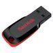 Флеш-накопитель SanDisk USB 2.0 Cruzer Blade 128Gb Black/Red SDCZ50-128G-B35 фото 1