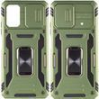 Ударопрочный чехол Camshield Army Ring для Xiaomi Poco F5 / Note 12 Turbo Army Green 777-05065 фото